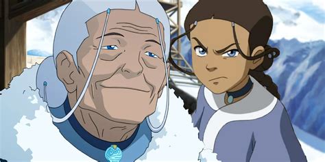 katara korra|katara avatar age.